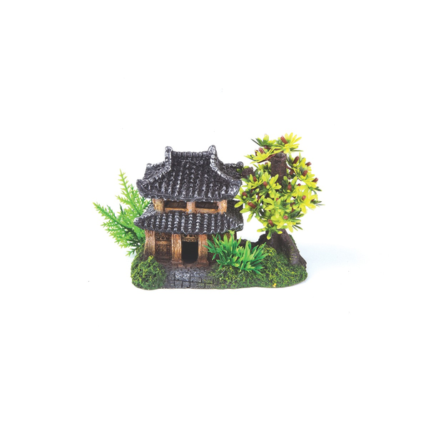 Jungle Hut with Plants - Medium