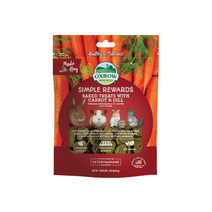 Simple Rewards Baked Treat- Carrot & Dill