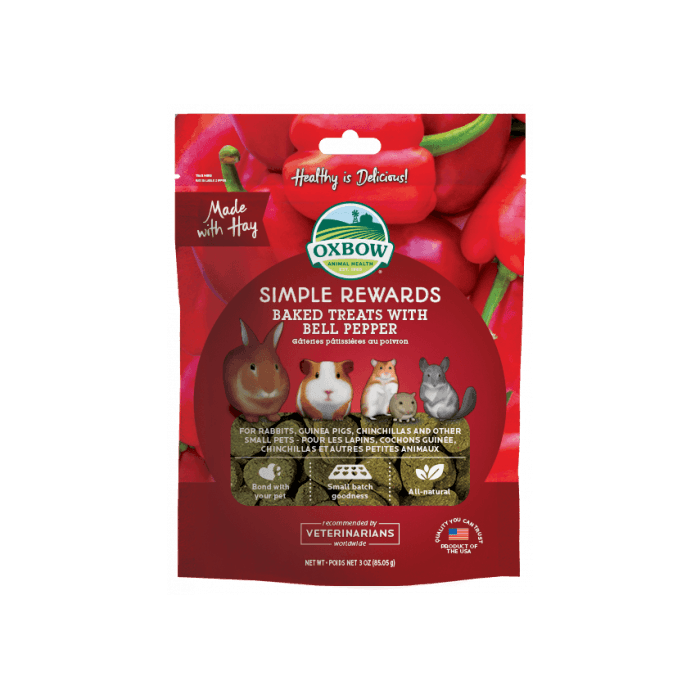 Simple Rewards Baked Treat- Bell Pepper
