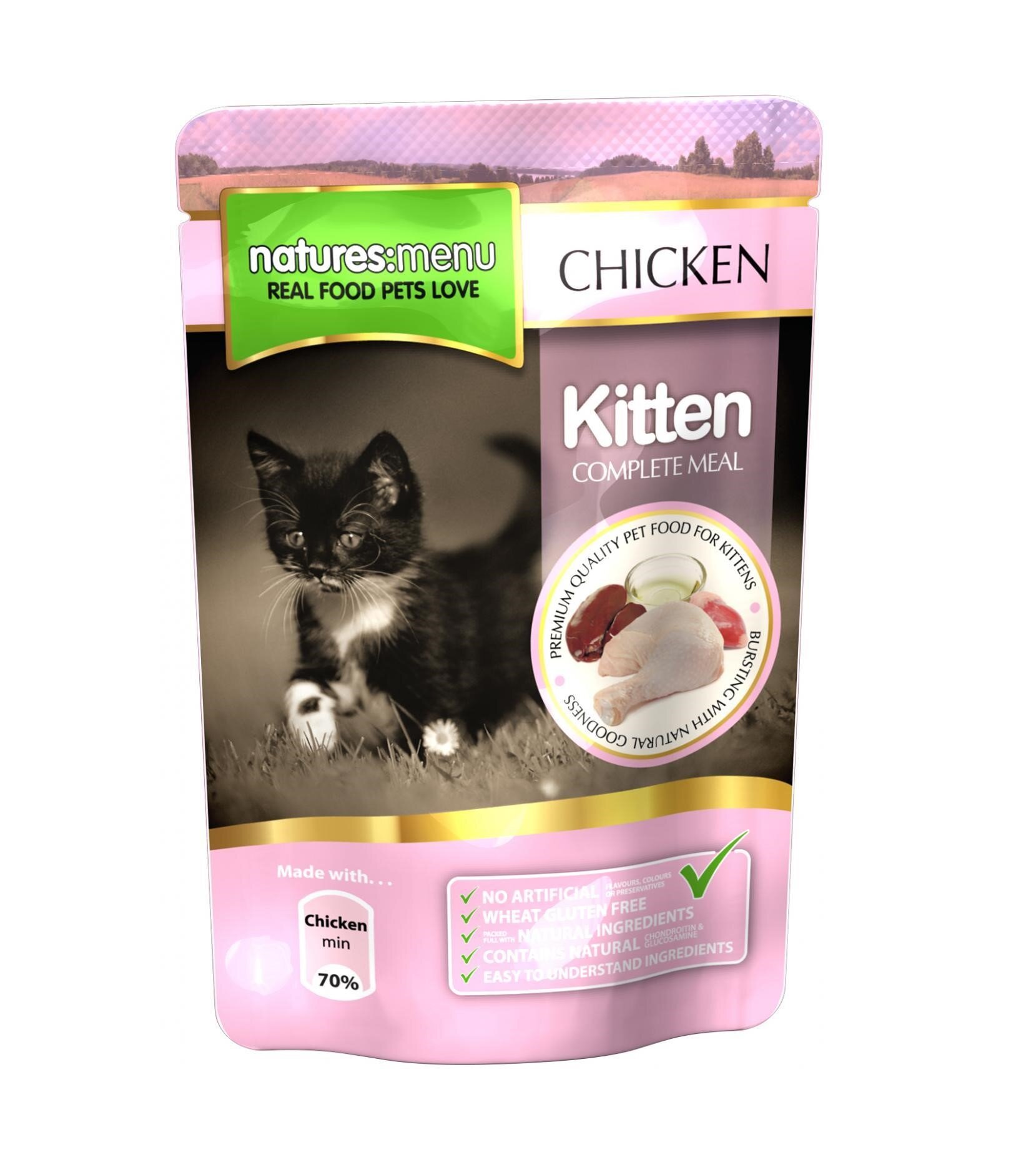 Kitten курица