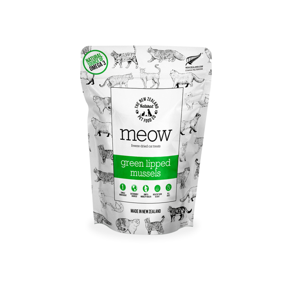 Meow Green Lipped Mussel Treats 50g