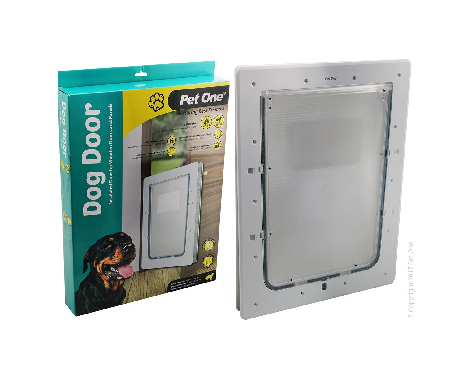 Dog Door for Security Screens, Glass & Glass Sliding Doors DogBeds & HousesCarriers Pet