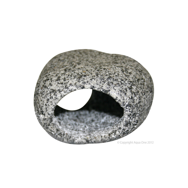 Round Cave Ornament - Granite 