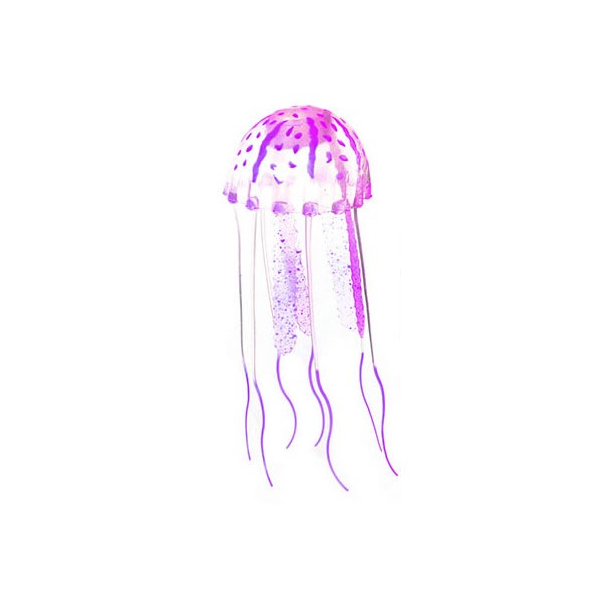 Small Glow in the dark Jellyfish Float Ornament - Mixed Colour