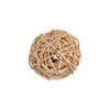 Wicker Ball with Bell 4cm