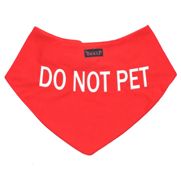 Do Not Pet Bandana