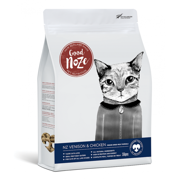 Freeze Dried NZ Venison & Chicken Cat Food 350g