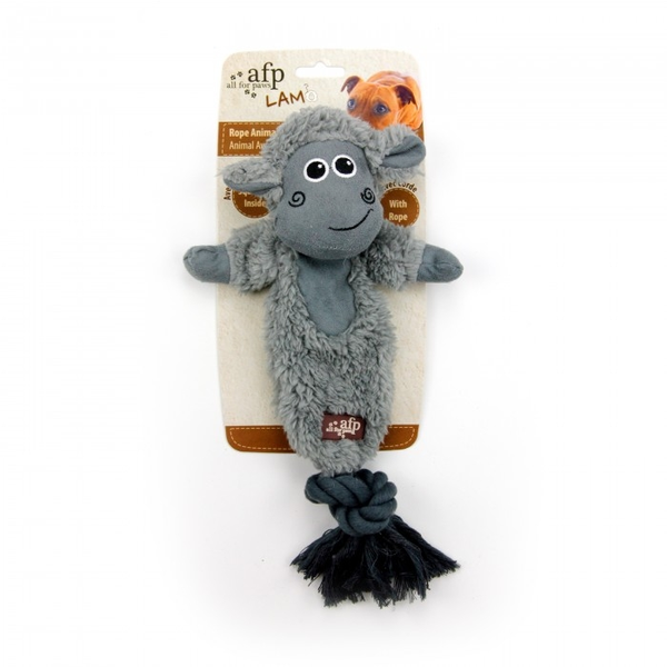 AFP Lambswool - Cuddle Rope Dog Toy Single (Assorted)
