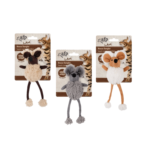 AFP Lambswool - Mouse Dangler Single (Assorted)