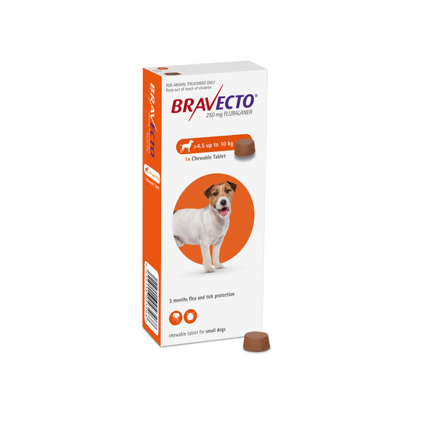 Bravecto Chew for Dog Small 4.5-10kg