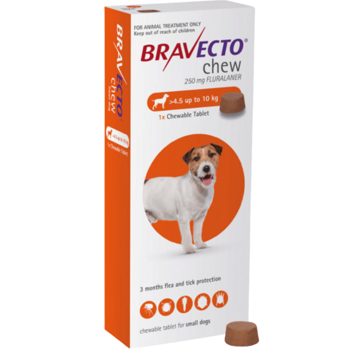 Bravecto Chew for Dog Small 4.5-10kg