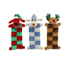 Loofa Xmas Squeaker Mat 30cm