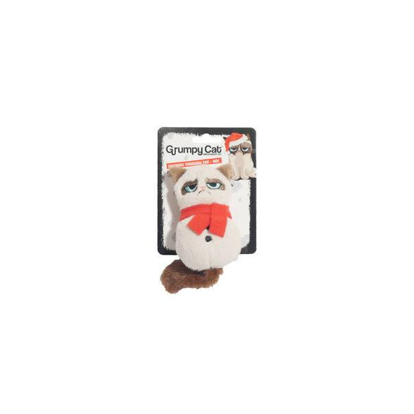Grumpy Cat Plush Snowman Cat Toy