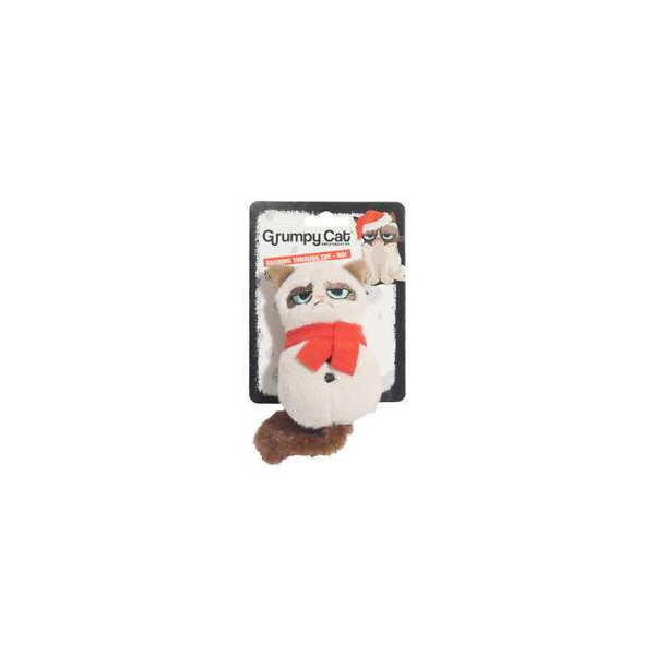 Grumpy Cat Plush Snowman Cat Toy