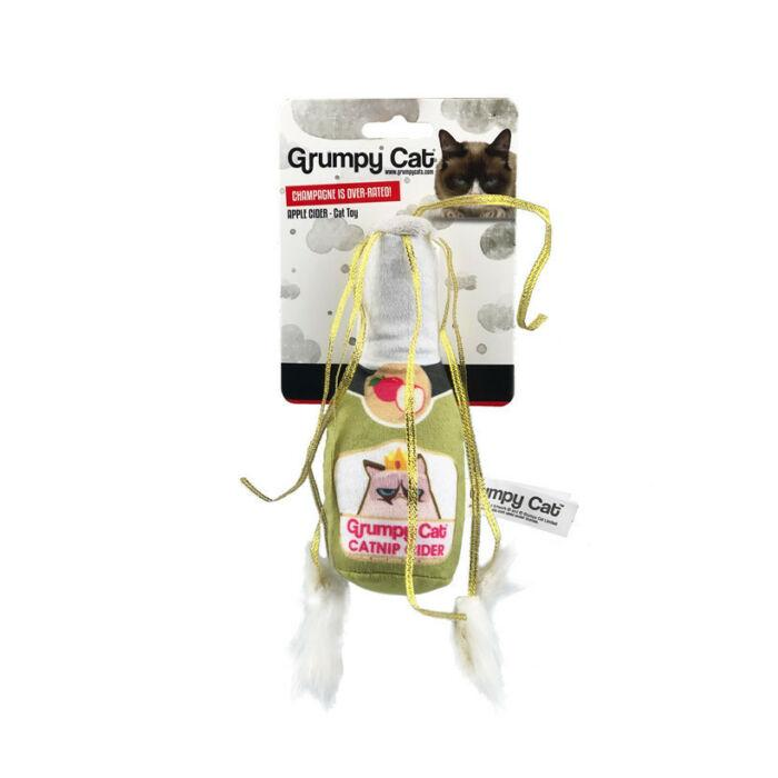 Grumpy Cat Catnip Cider Toy