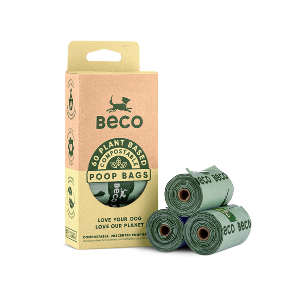 BecoBags Compostable 60pk - 4 rolls of 15