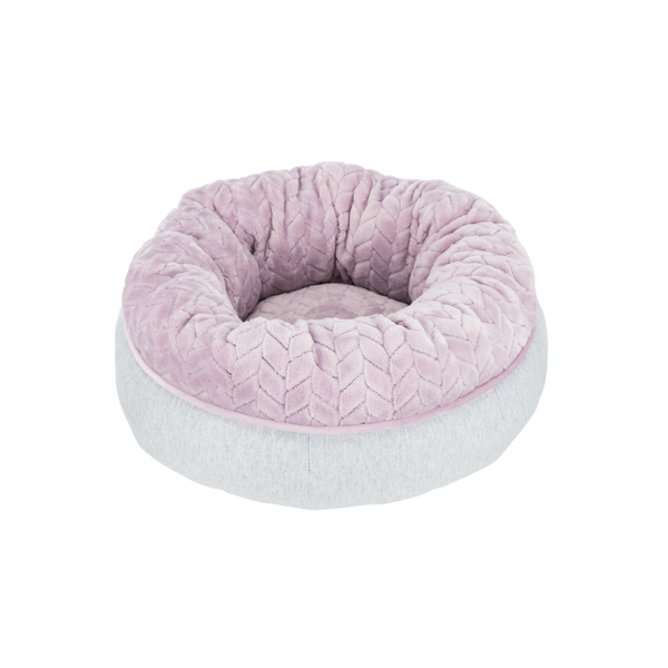 Round Junior Bed - Grey/ Lilac 40cm