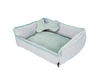 Square Junior Bed - Grey/Mint 50x40cm