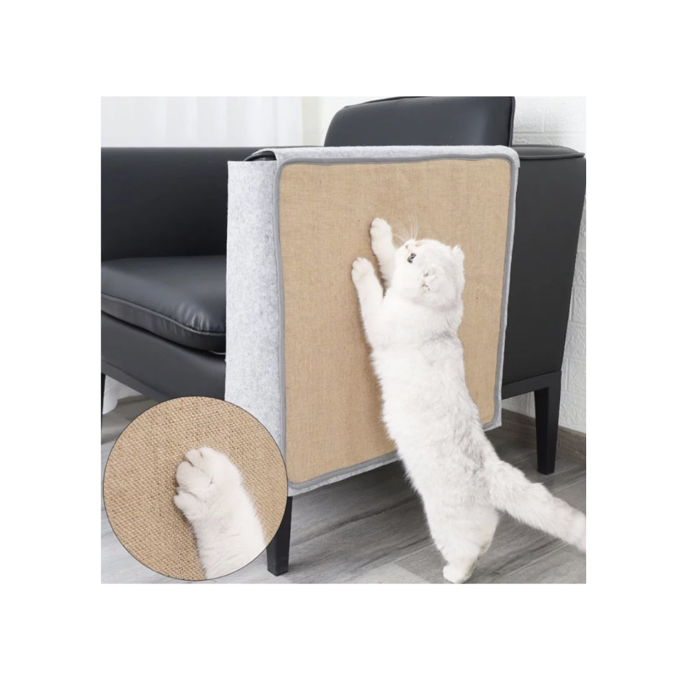 Sofa Arm Scratching Pad Cat Scratching Post NZ Pet.kiwi