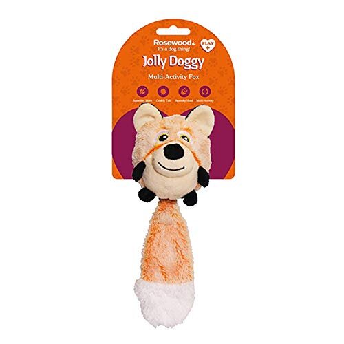 Squeak Switch Fox DogToysCuddle Pet Shop Auckland Pet.kiwi