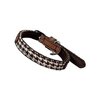 Toy Dog Houndstooth Collar