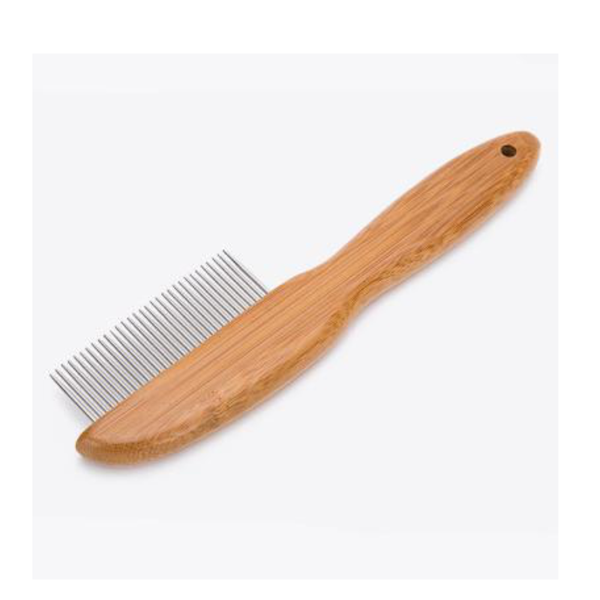 Bamboo Stainless Steel Toothed Comb