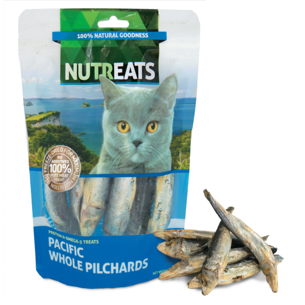 Pacific Whole Pilchards Cat Treats