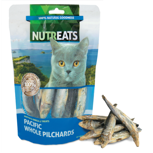 Pacific Whole Pilchards Cat Treats