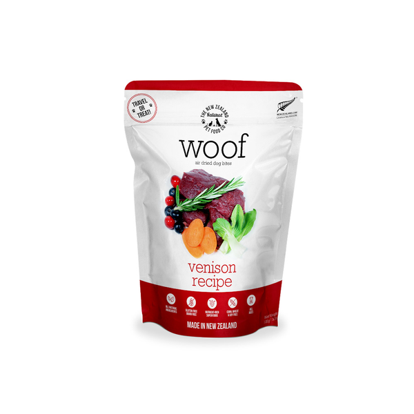Woof Air Dried Venison Dog Food