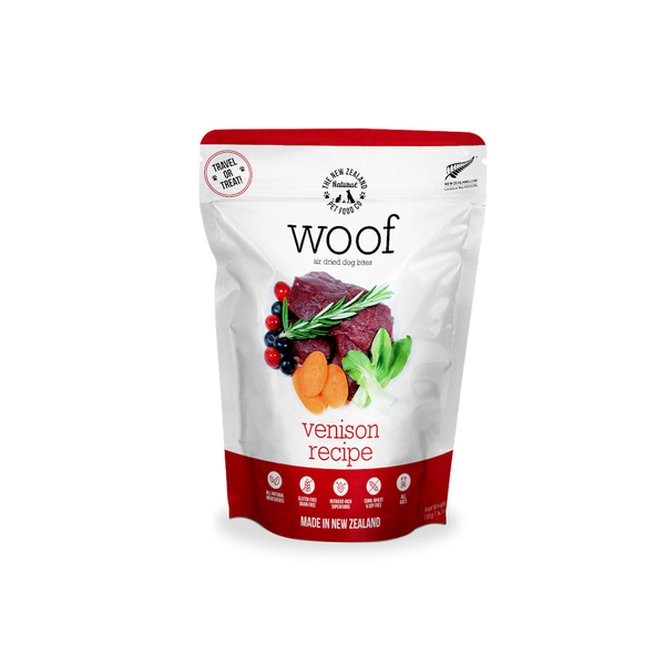 Woof Air Dried Venison Dog Food