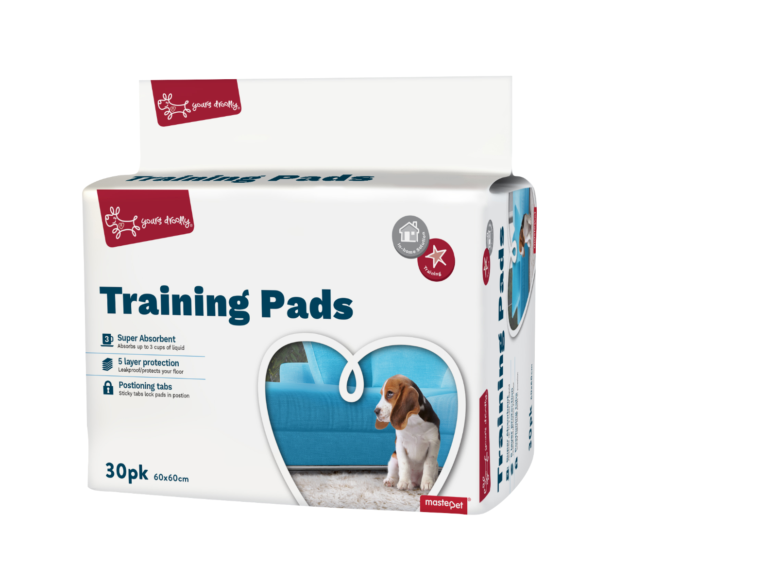 Yours Droolly Training Pads 30pk Dog Clean Up Toileting Training Pads Pet Shop Auckland Pet.kiwi Yours Droolly