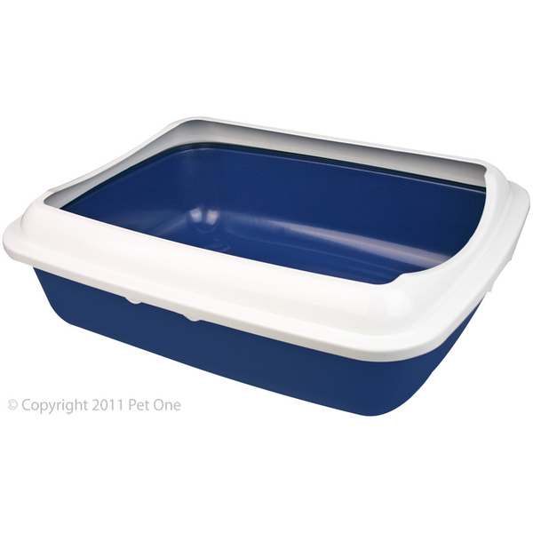  Rectangle Litter Tray with Lid Assorted Colour