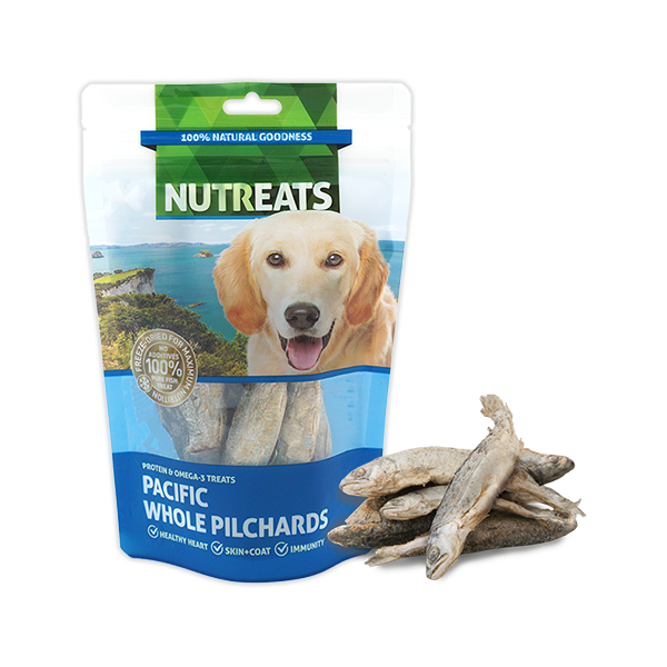 Pacific Whole Pilchards Dog Treats