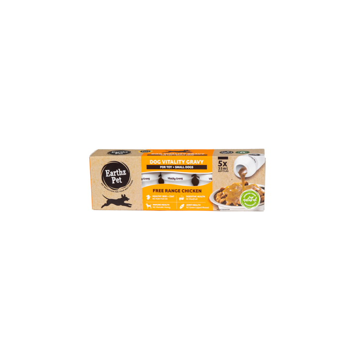 Vitality Gravy Small Dog Chicken 5x35ml