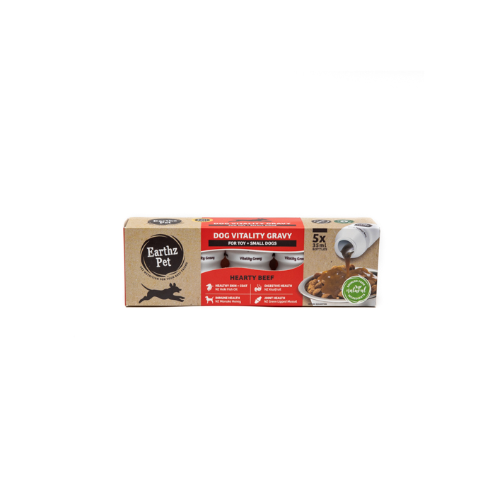 Vitality Gravy Small Dog Beef 5x35ml