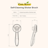 Self-Cleaning Slicker Brush