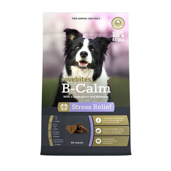 Lovebites B Calm Dog Supplement Chews