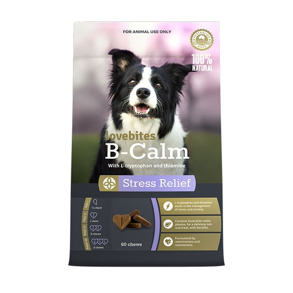 Lovebites B Calm Dog Supplement Chews