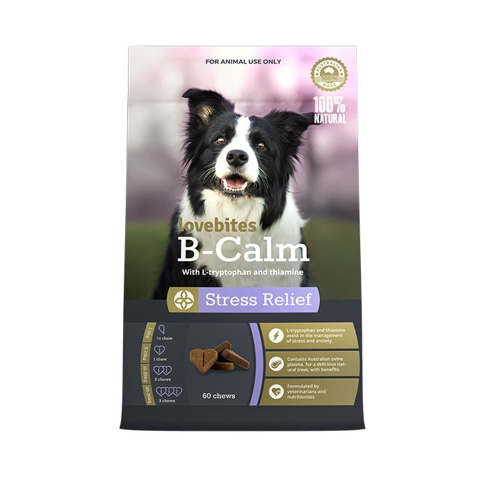 Lovebites B Calm Dog Supplement Chews