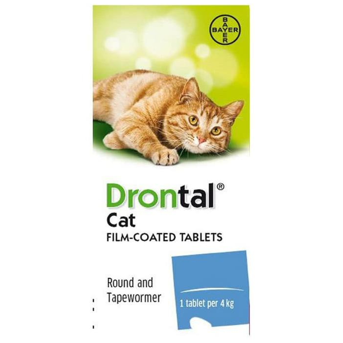 Drontal All Wormer for Cats up to 4kg Single tablet
