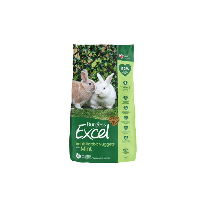 Burgess Excel Adult Rabbit Nuggets