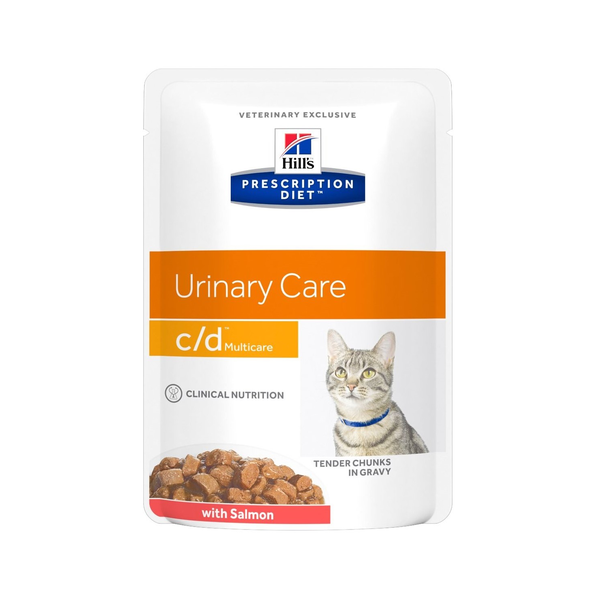 Hill's Prescription Diet Feline c/d Multicare Salmon Pouch