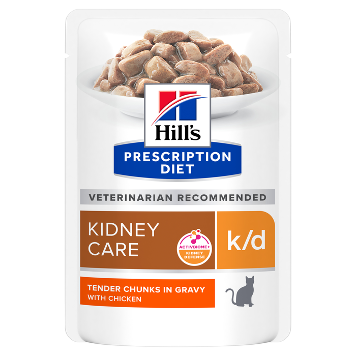 Prescription Diet Feline k/d Chicken Pouches