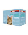 Grain-Free Hoki and Beef Pouch Wet Cat Food