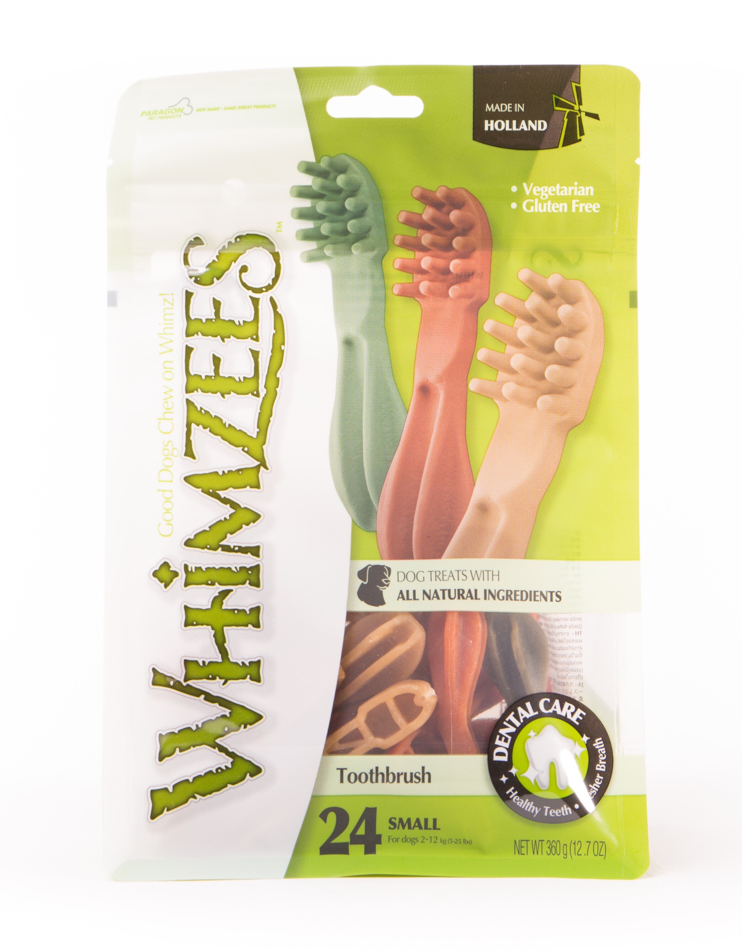 Whimzees Toothbrush Small 24pk Dog Treats NZ Pet.kiwi Whimzees
