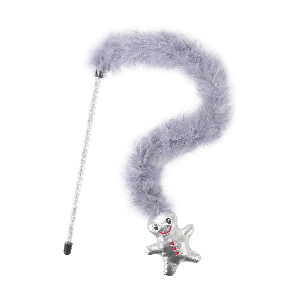 Cupid and Comet Metallic Feather Teaser CatToysTeasers & Wands