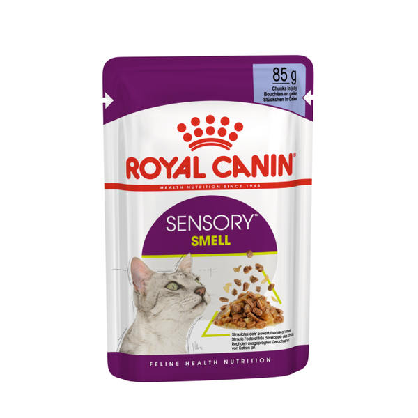 Feline Health Nutrition Sensory Smell Jelly Cat Food