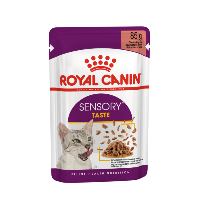Feline Health Nutrition Sensory Taste Gravy Pouches