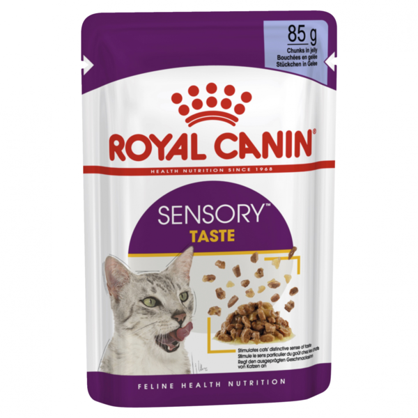 Feline Health Nutrition Sensory Taste Jelly Cat Food