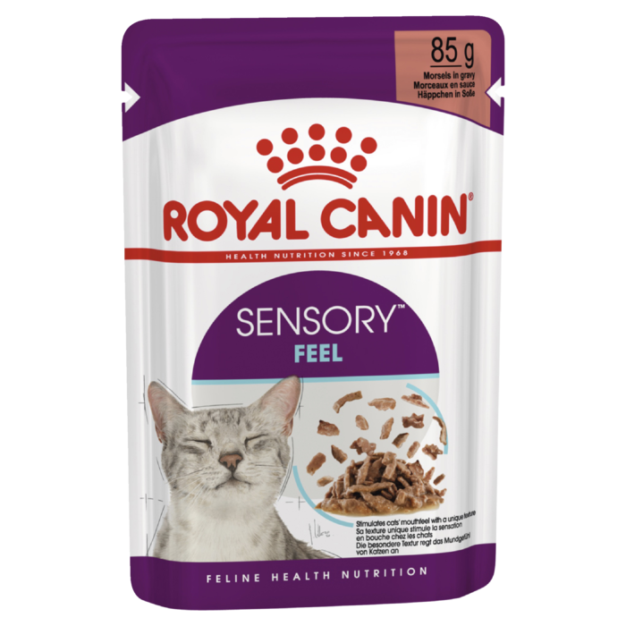 Feline Health Nutrition Sensory Feel Gravy Pouches